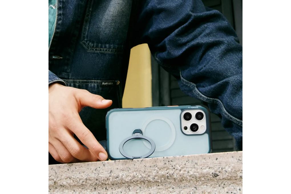 Ốp lưng Magnetic 360 Stand iPhone 15 Pro Max TPU PC TORRAS Q3 AIR - 7