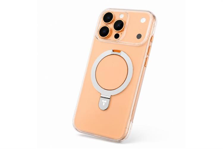 Ốp lưng Magnetic Stand iPhone 17 Pro Max PC TORRAS Q1 Màu Trắng