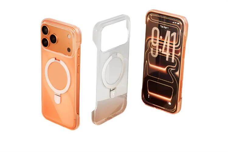 Ốp lưng Magnetic Stand iPhone 17 Pro Max PC TORRAS Q1 Màu Trắng