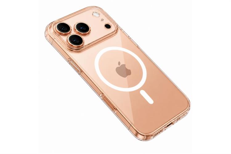 Ốp lưng Magnetic iPhone 17 Pro Max Nhựa cứng TORRAS C1S Màu Trắng