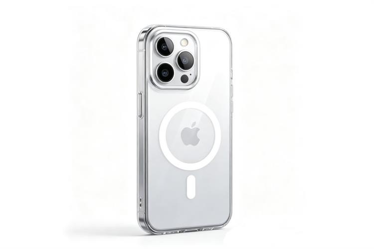 Ốp lưng Magnetic iPhone 15 Pro Max Nhựa cứng TORRAS D1S Màu Trắng