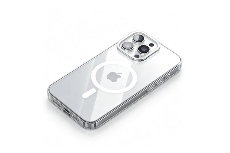 Ốp lưng Magnetic iPhone 15 Pro Max Nhựa cứng TORRAS D1S Màu Trắng