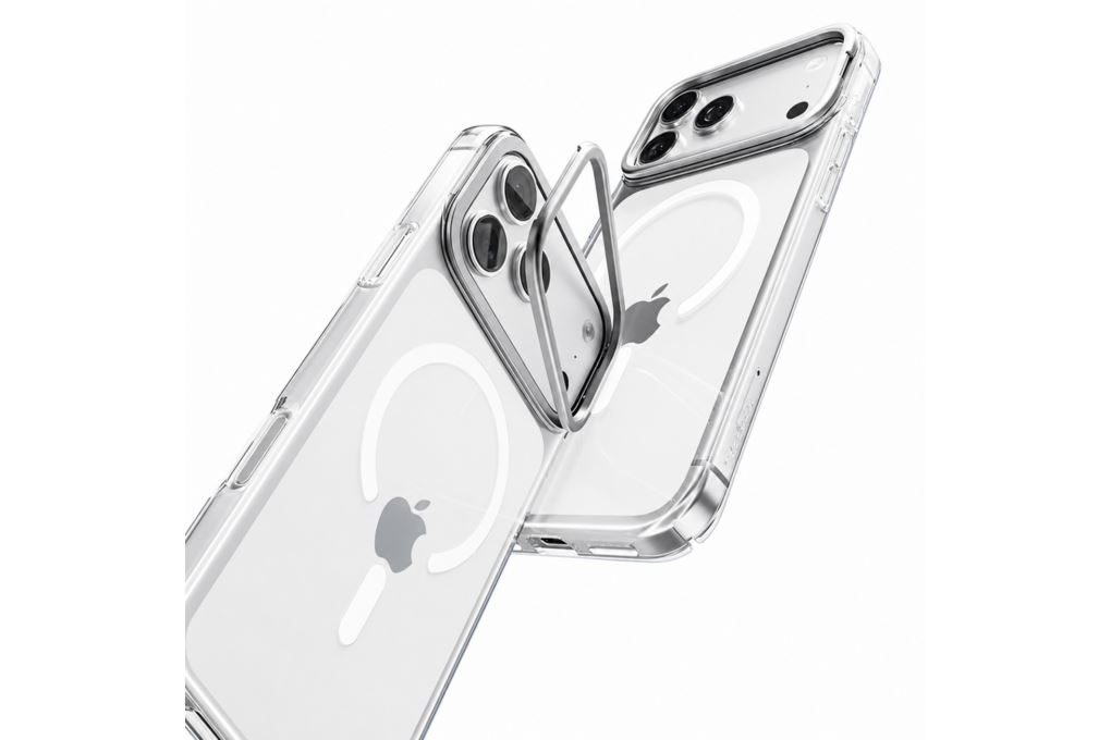 Ốp lưng Magnetic iPhone 17 Pro Nhựa cứng TORRAS D1S Màu Trắng