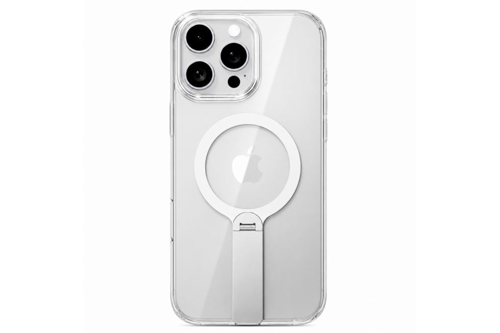 Ốp lưng Magnetic iPhone 16 Pro Max Nhựa cứng TORRAS 360 Kickstand LPRO Màu Trắng