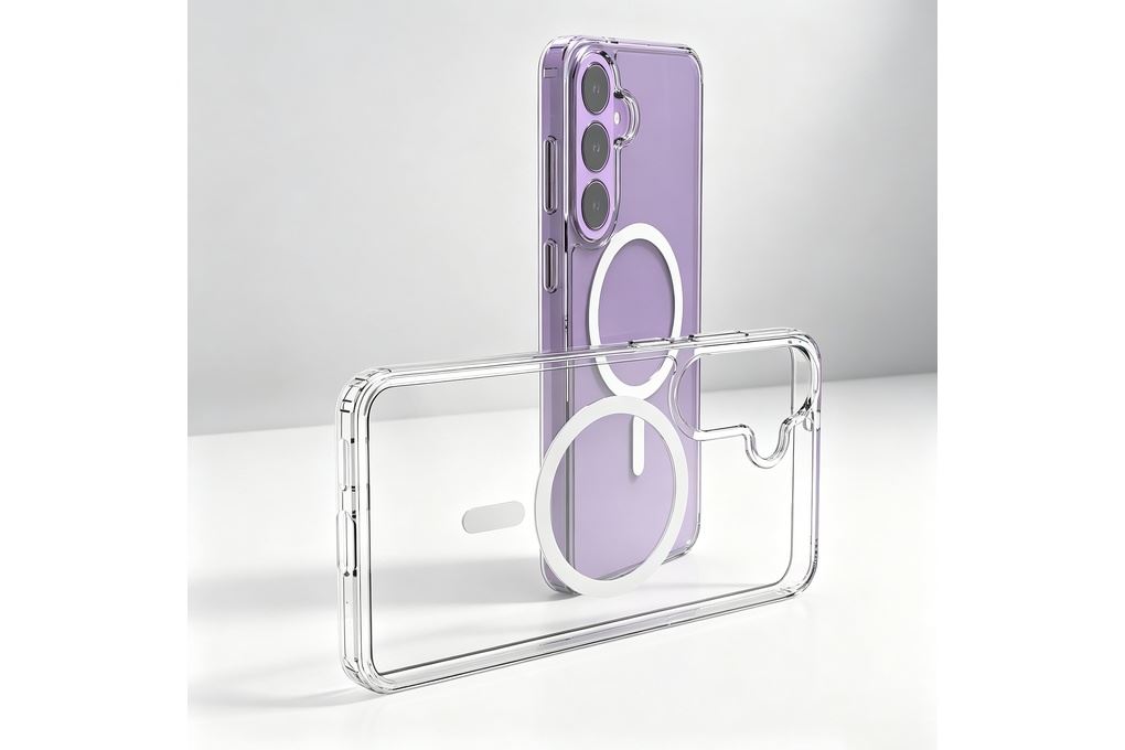 Ốp lưng Magnetic Galaxy S26 FE PC TPU AVA+ JCS003 Màu Trắng