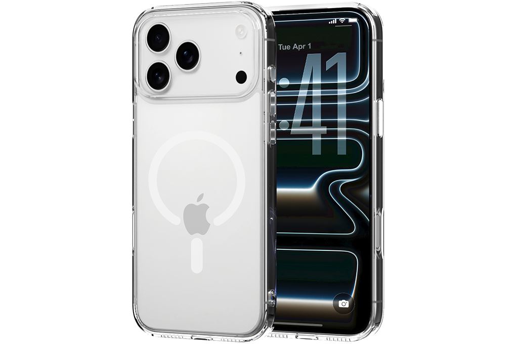 Ốp lưng Magnetic iPhone 18 Pro Max Tempered Glass PC TPU Mipow MGC18B-CR IRONBULL Màu Trắng