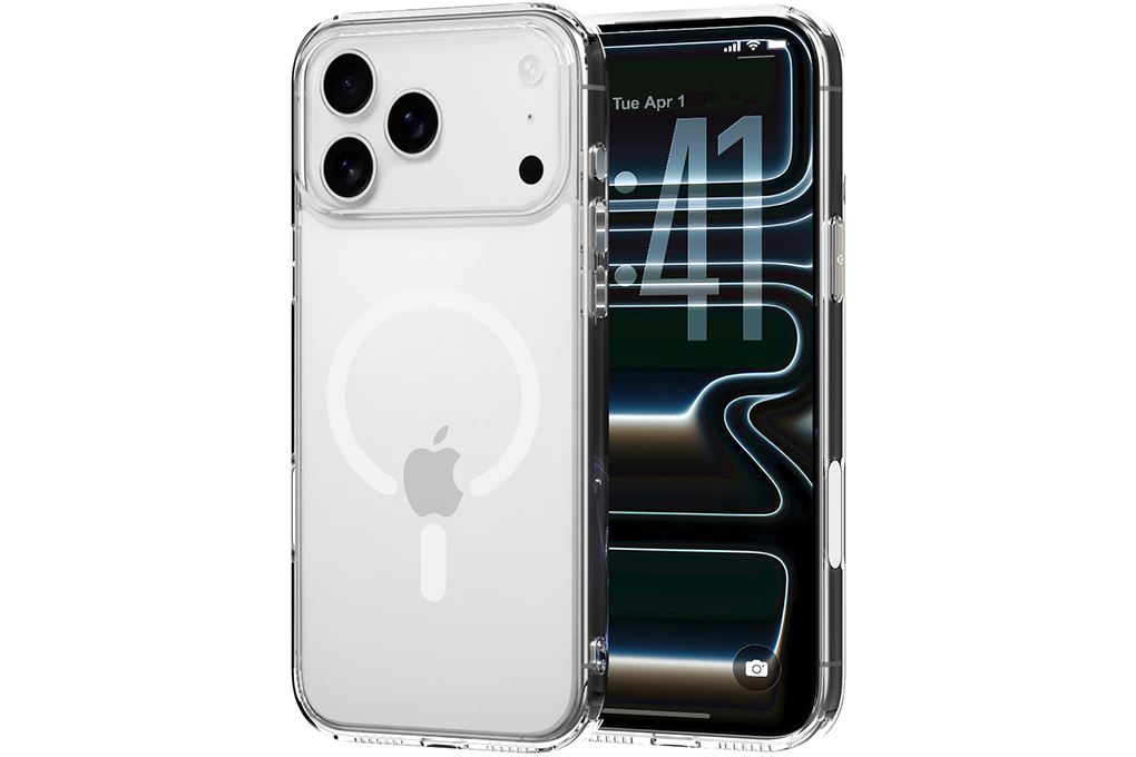 Ốp lưng Magnetic iPhone 18 Pro Max PC TPU Mipow Có Button Control Tempered Glass MGB18B-CR IRONBULL Màu Trắng