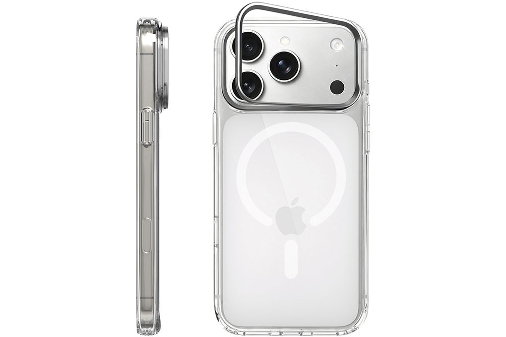 Ốp lưng Magnetic iPhone 18 Pro Max PC TPU Mipow Camera Stand Có Button Control SXC18B-CR IRONBULL - 2
