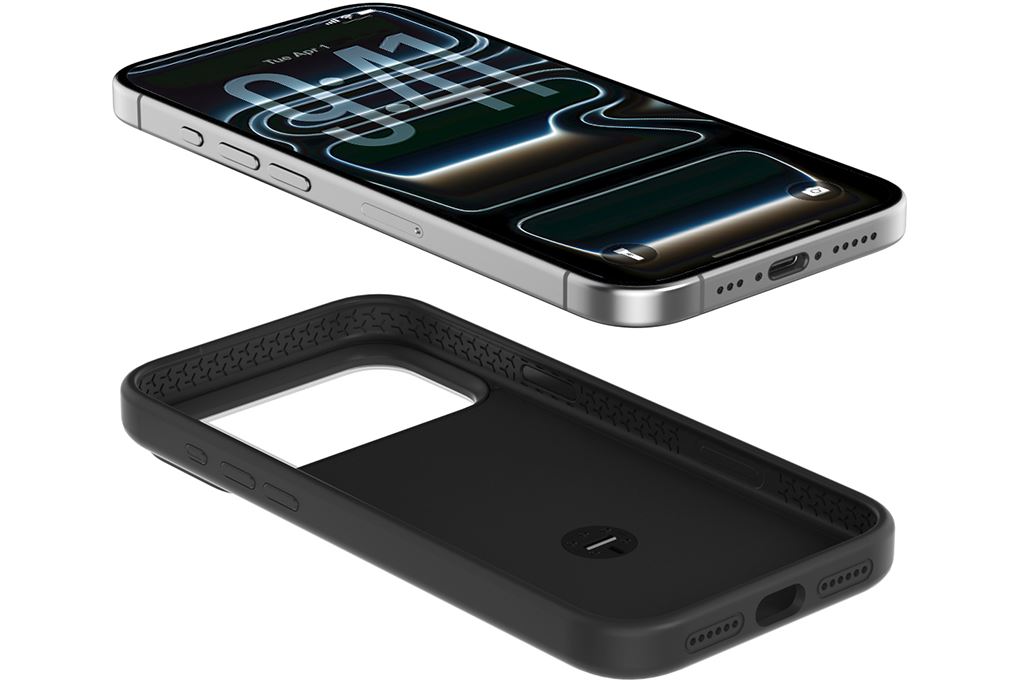 Ốp lưng Magnetic iPhone 18 Pro Max Silicone Mipow Stand Magnetic Có Button Control MattEX MSD18A IRONBULL Màu Đen
