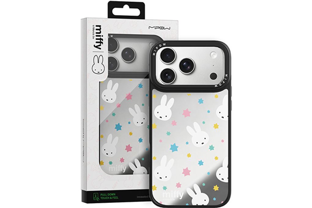 Ốp lưng Magnetic iPhone 18 Pro Max PC TPU Mipow MGP18B-MS MIFFY Màu Bạc