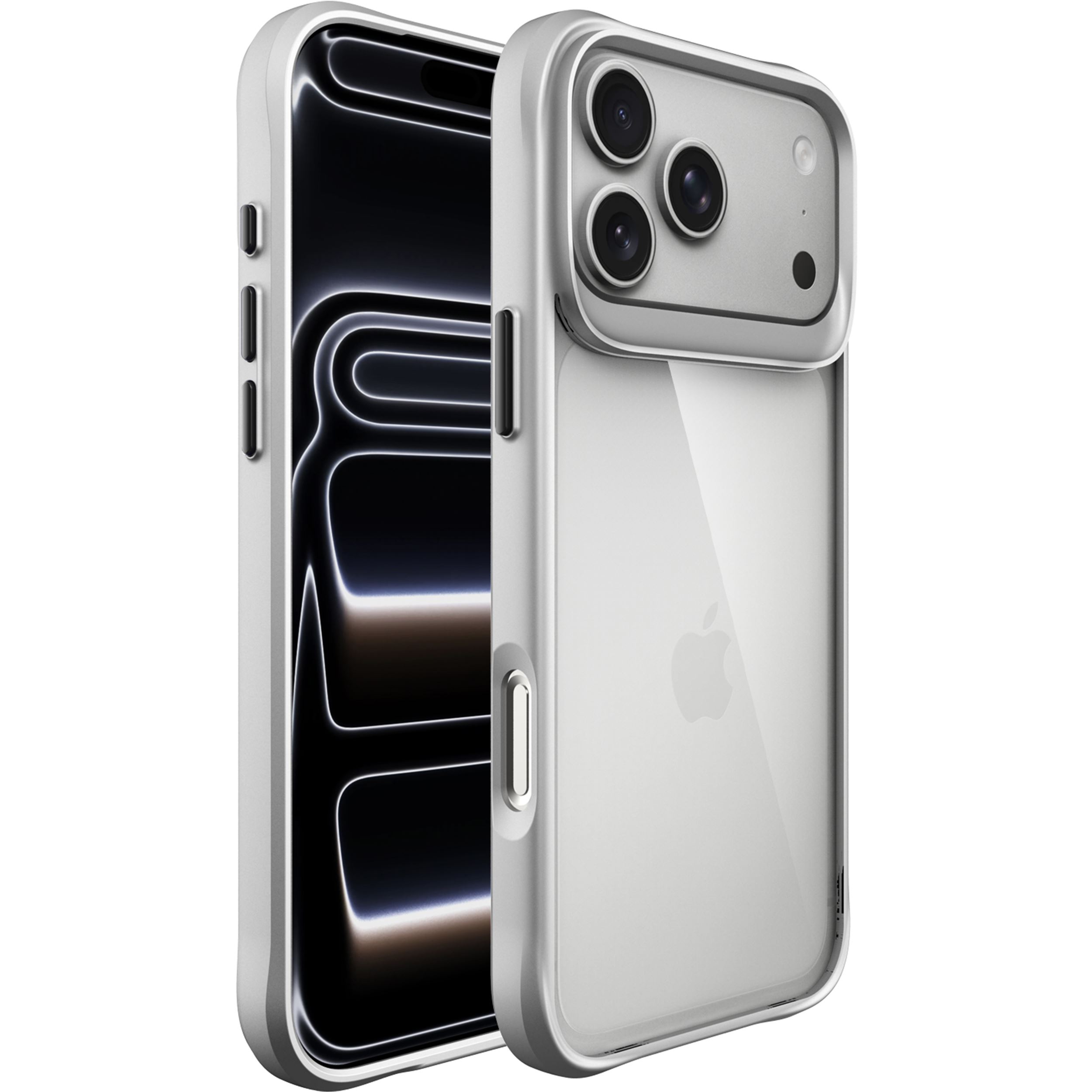 Ốp lưng iPhone 18 Pro PC TPU JINYA Pro Màu Bạc