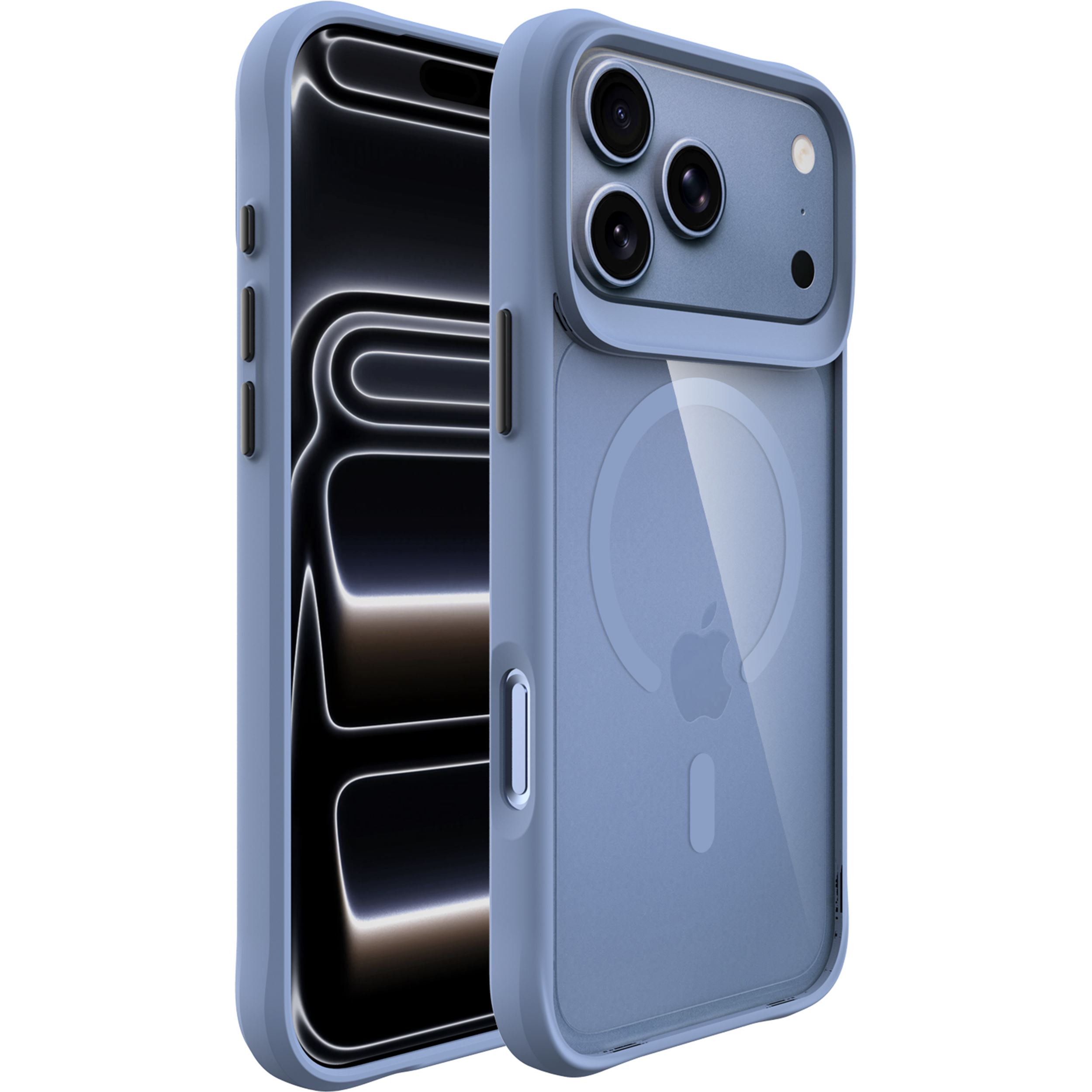 Ốp lưng Magnetic iPhone 18 Pro Max PC TPU JINYA Xpro Màu Xanh da trời nhạt