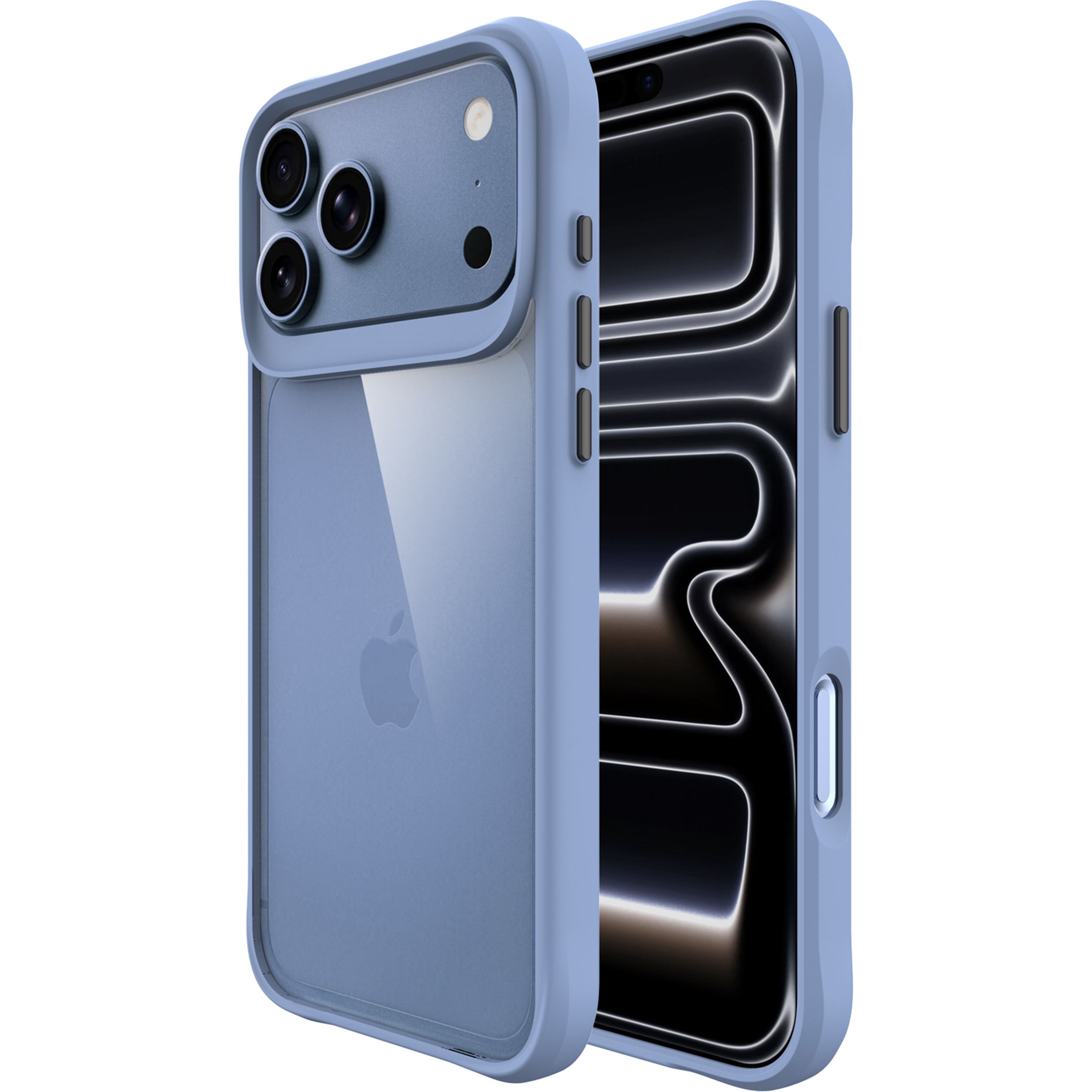 Ốp lưng iPhone 18 Pro Max PC TPU JINYA Xpro Màu Xanh da trời nhạt