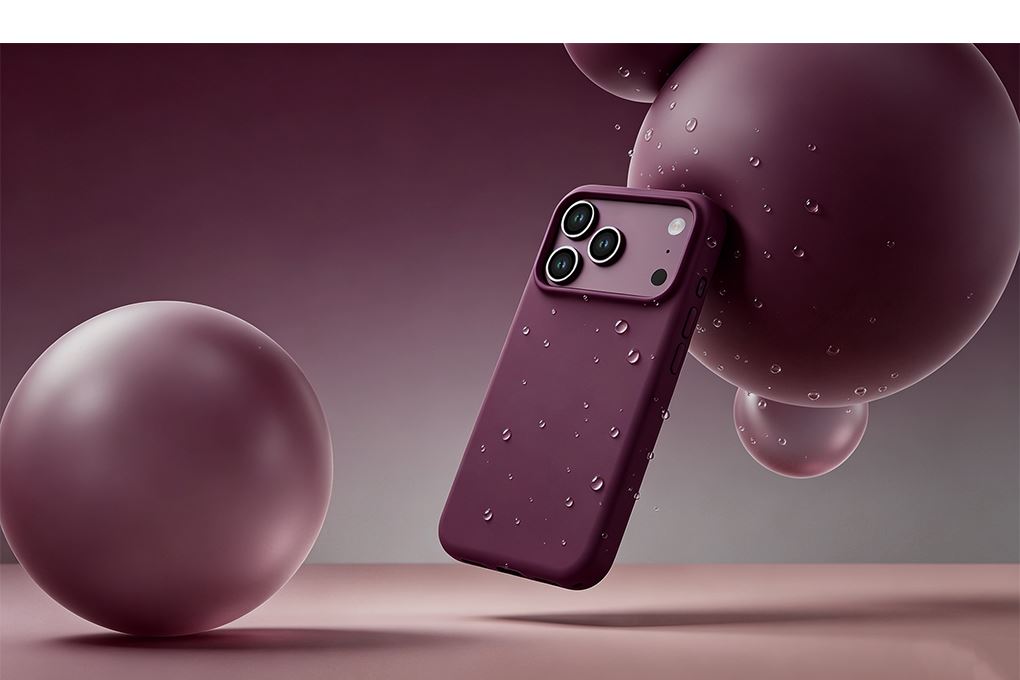Ốp lưng iPhone 18 Pro Max Magnetic có button control JC Silicone AVA+ KLL051223 Màu Đỏ
