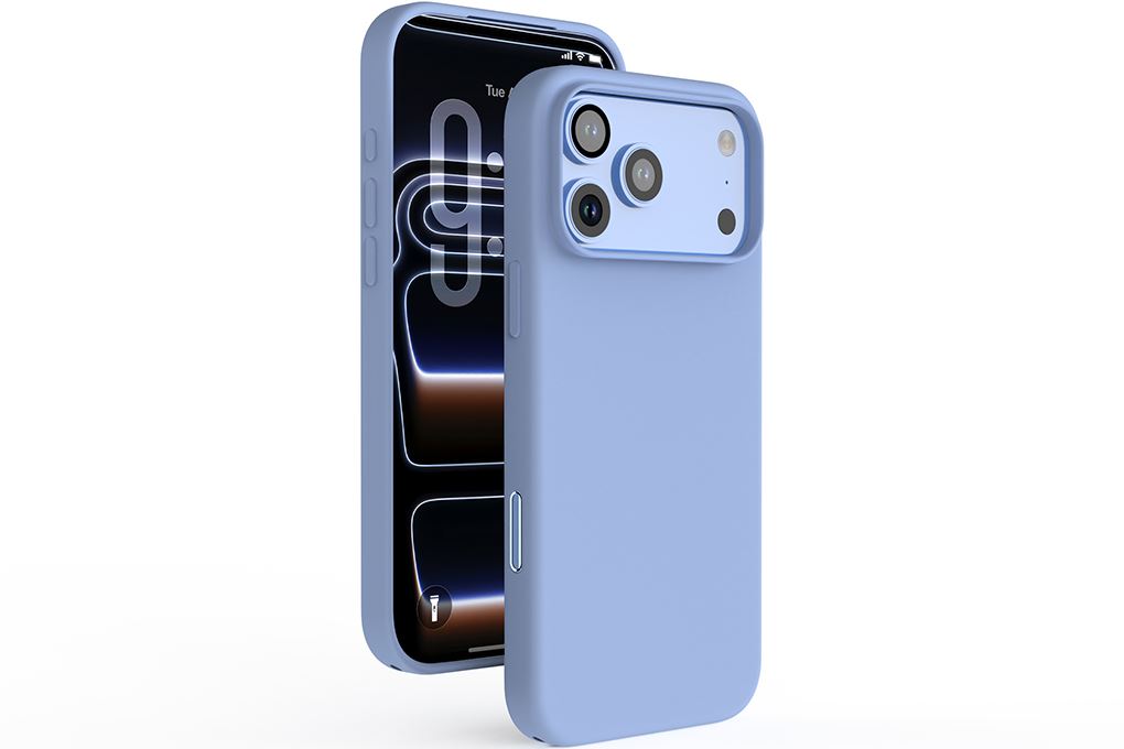 Ốp lưng iPhone 18 Pro Max Magnetic có button control JC Silicone AVA+ KLL051223 Màu Xanh Dương