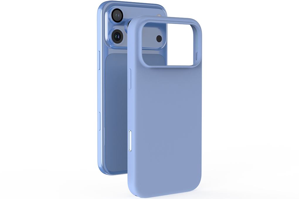 Ốp lưng iPhone 18 Pro Max Magnetic có button control JC Silicone AVA+ KLL051223 Màu Xanh Dương