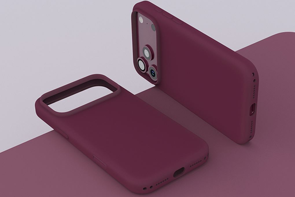 Ốp lưng iPhone 18 Pro Magnetic có button control JC Silicone AVA+ KLL051223 Màu Đỏ