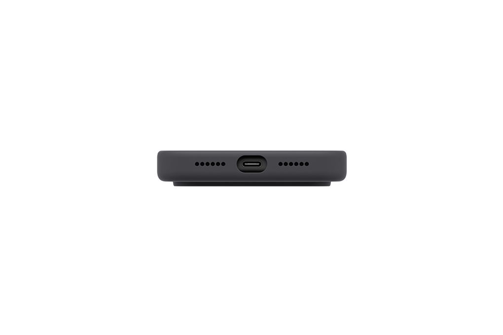 Ốp lưng Magnetic iPhone 18 Pro Silicone UNIQ Có Nút Camera Control LINO Liquid Màu Đen