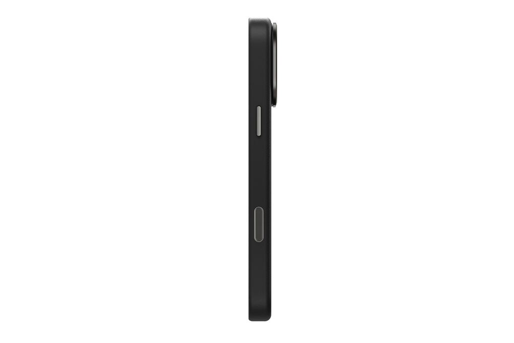 Ốp lưng Magnetic iPhone 18 Pro PU ALU UNIQ Có Nút Camera Control LYDEN Màu Đen