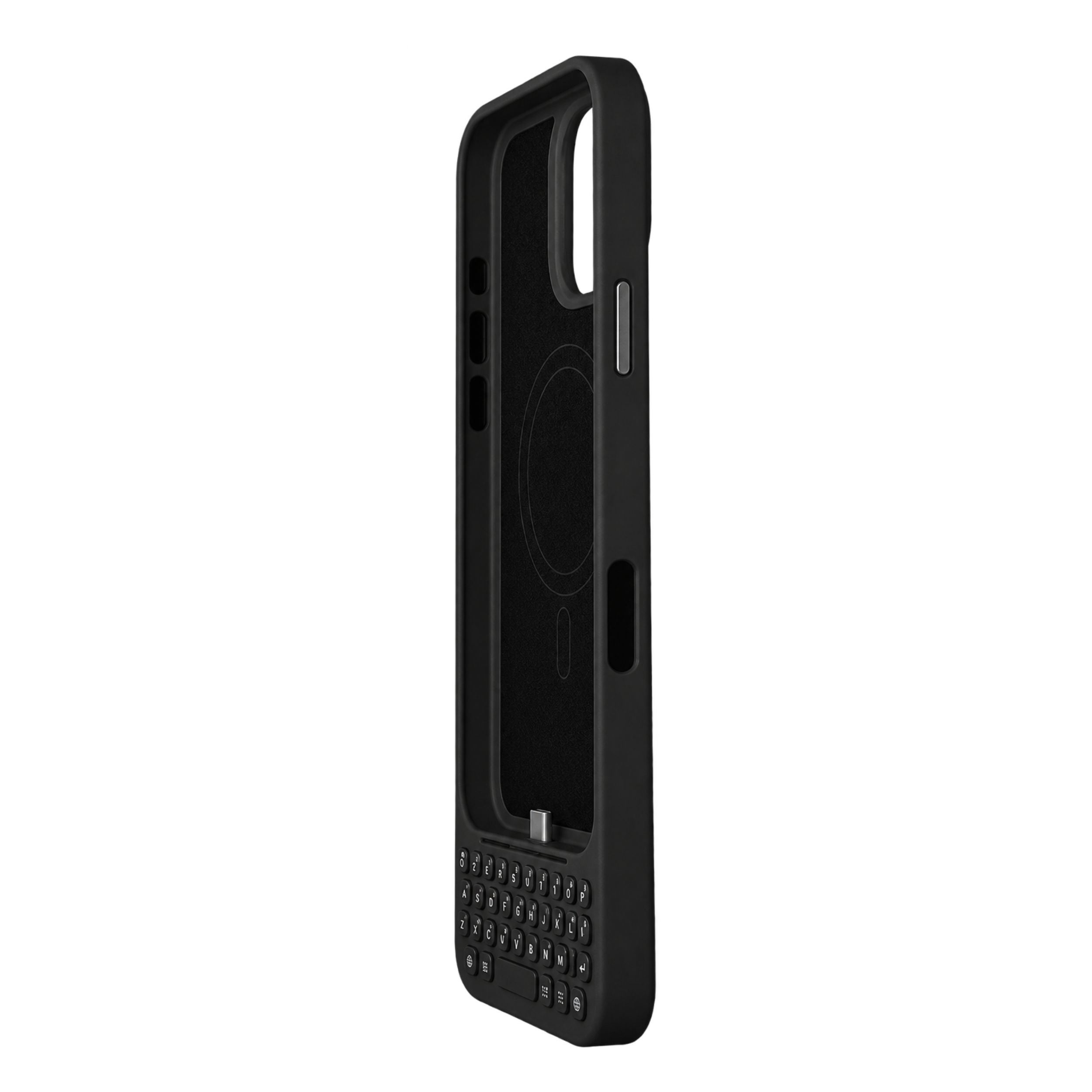 Ốp lưng iPhone 16 Pro Max kèm bàn phím Akko MetaKey Màu Đen