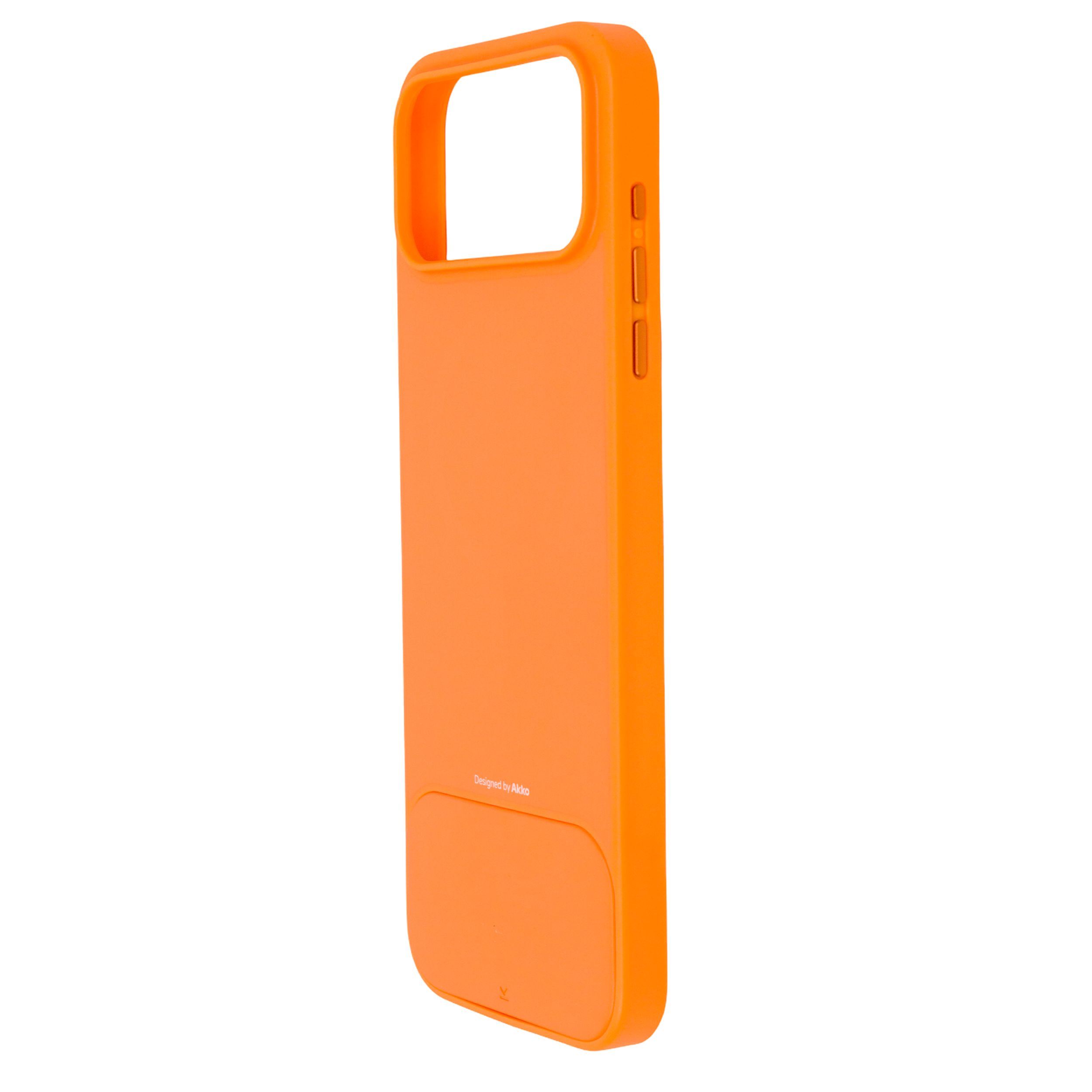 Ốp lưng iPhone 17 Pro Max kèm bàn phím Akko MetaKey Màu Cam