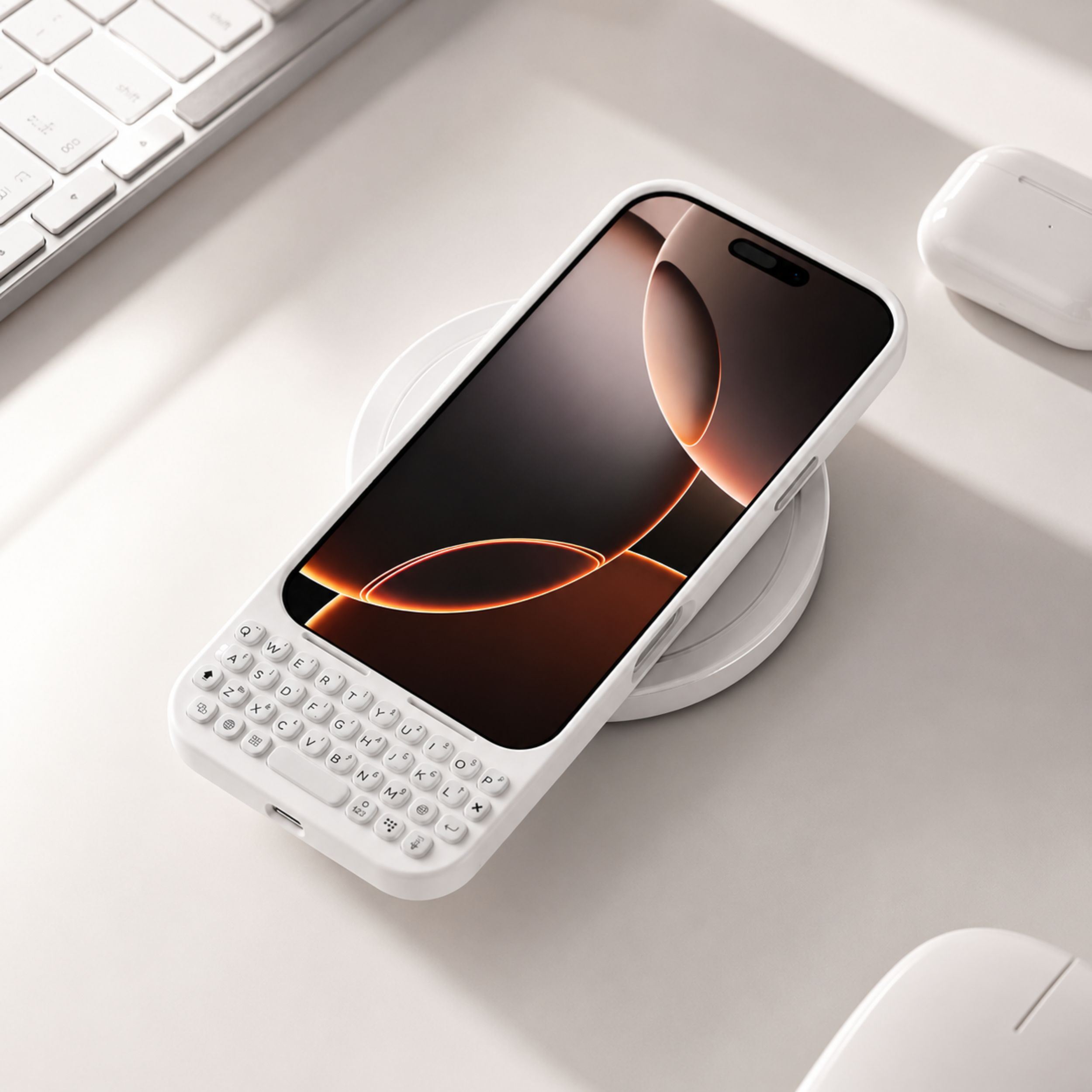 Ốp lưng iPhone 17 Pro Max kèm bàn phím Akko MetaKey - 9