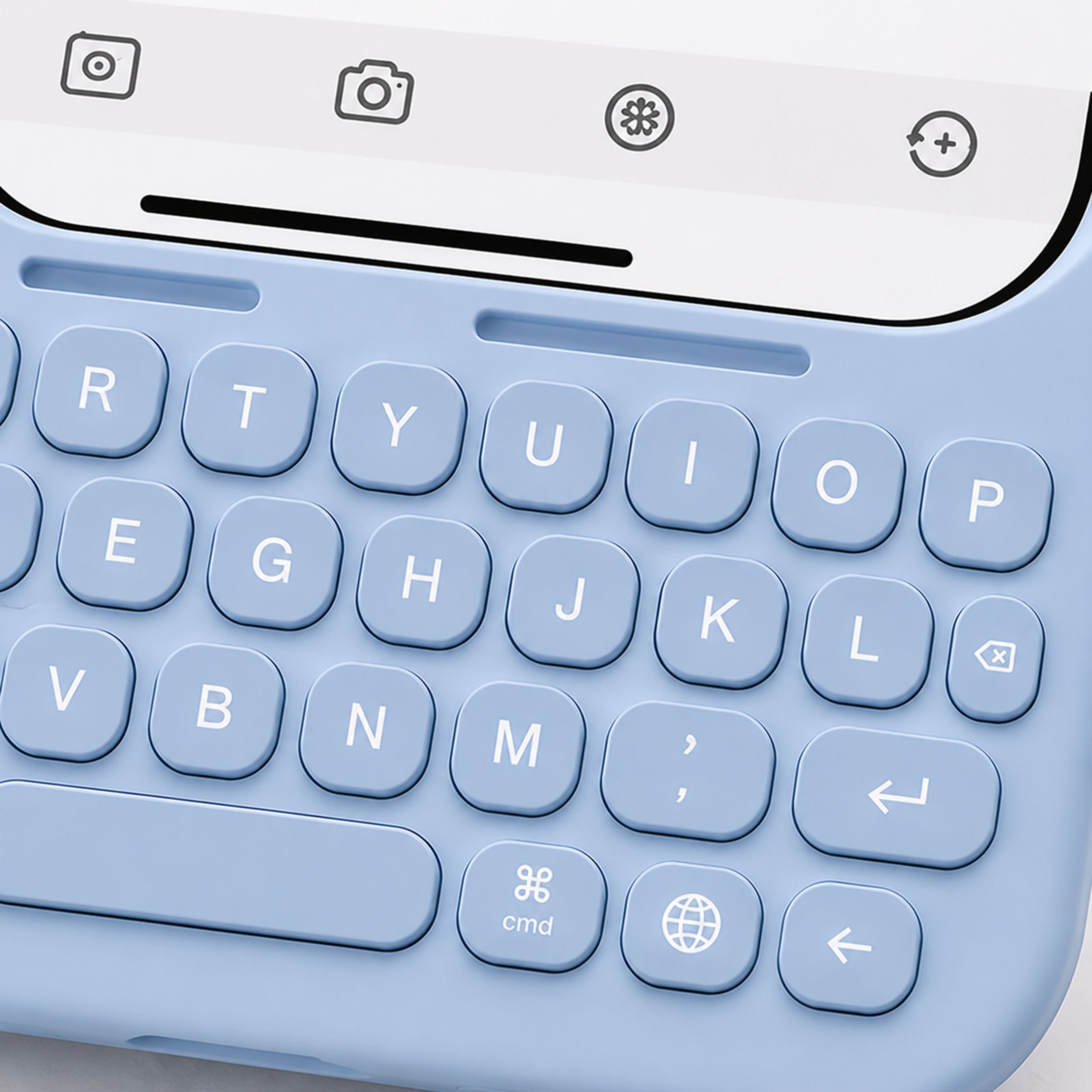 Ốp lưng iPhone 17 Pro Max kèm bàn phím Akko MetaKey - 10