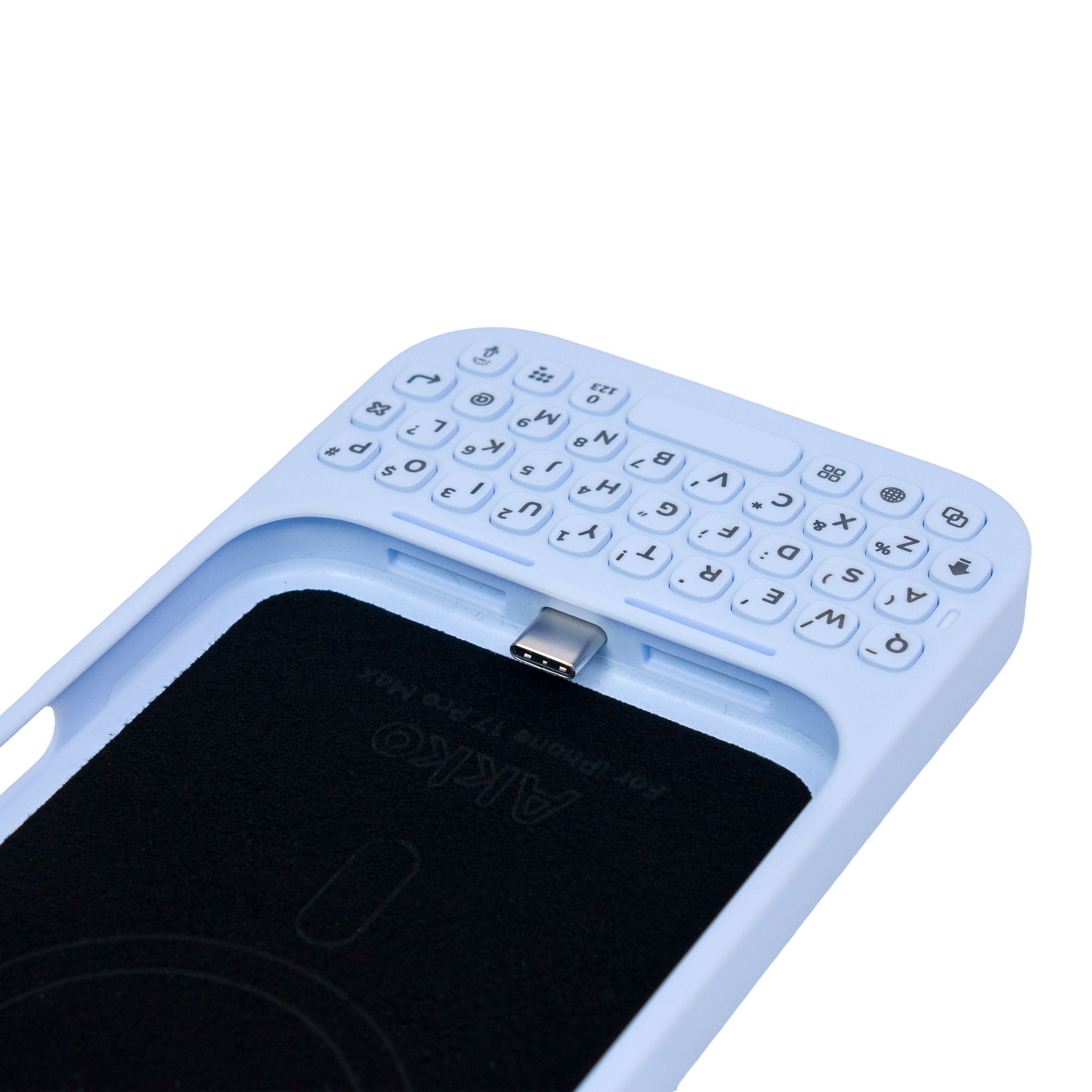 Ốp lưng iPhone 17 Pro Max kèm bàn phím Akko MetaKey - 4