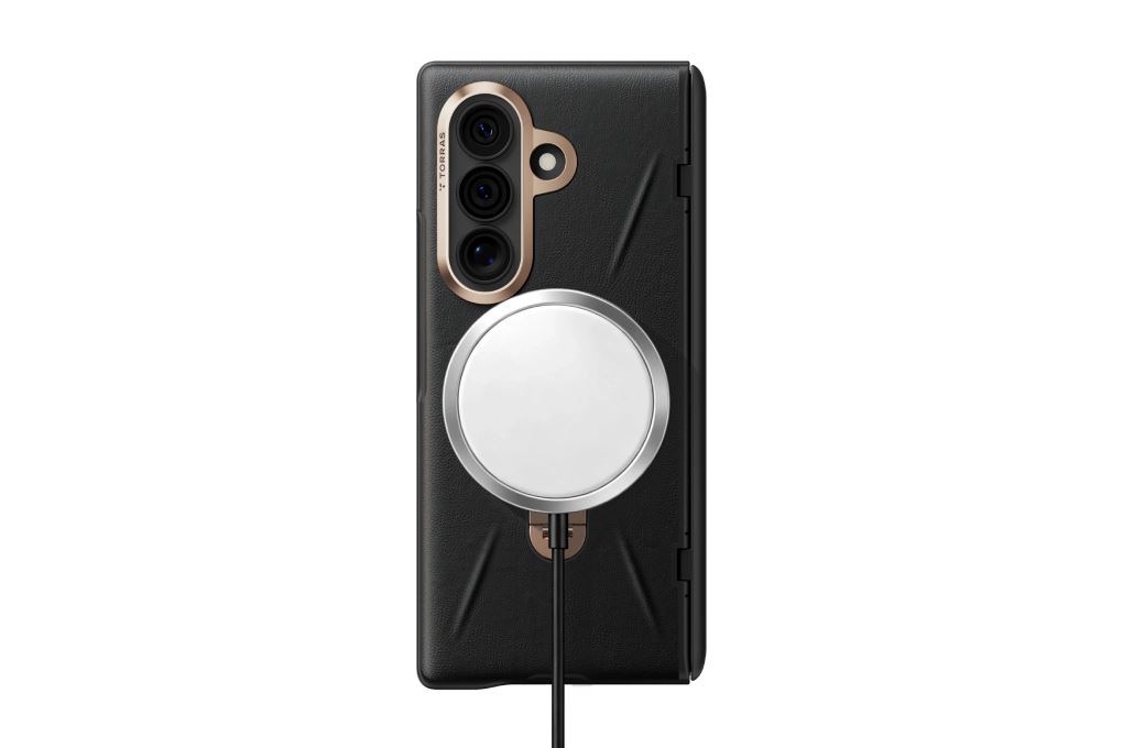 Ốp lưng Magnetic Galaxy Z Fold8 Ultra TPU + PC TORRAS 360 Stand Q3 Vegskin Màu Đen
