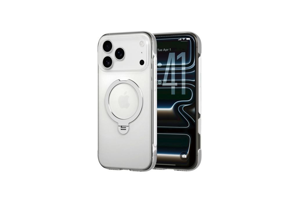 Ốp lưng Magnetic iPhone 18 Pro Max PC TPU Mipow MAS18B IRONBULL Màu Trắng
