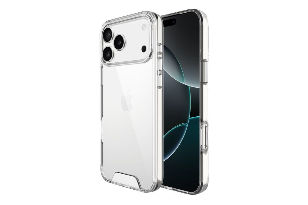 Ốp lưng iPhone 18 Pro PC TPU JINYA Crystal Màu Trắng