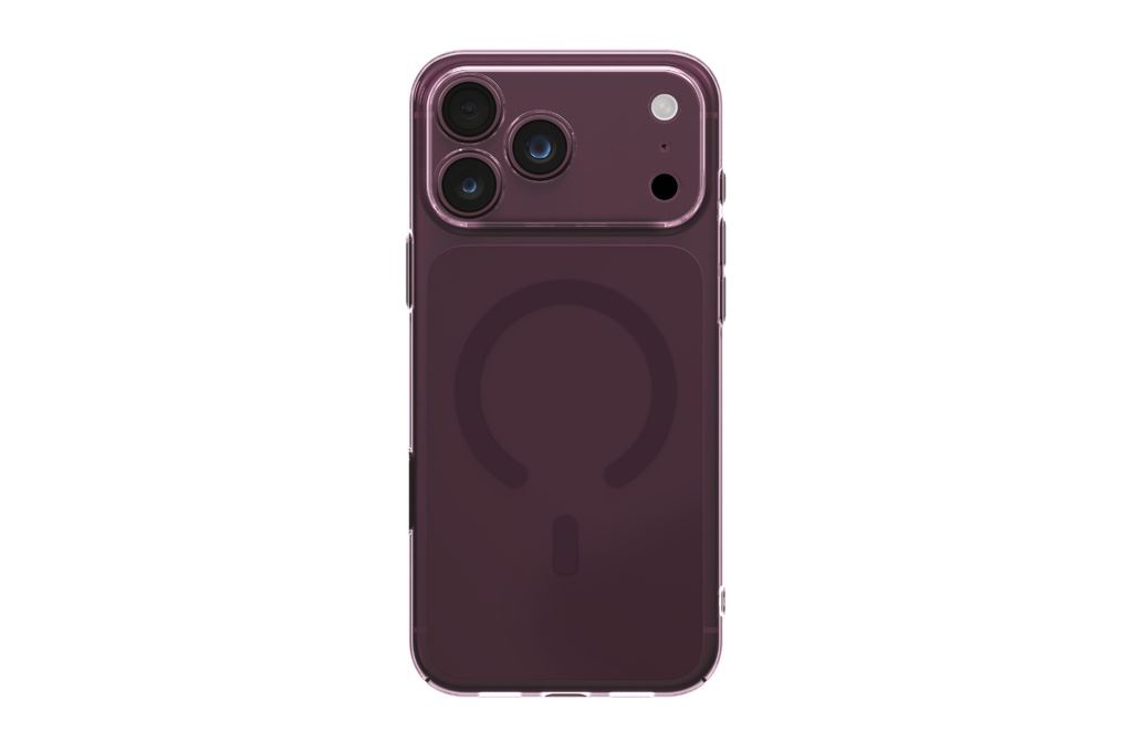 Ốp lưng Magnetic iPhone 18 Pro Max PC UNIQ Có Nút Camera Control AIRSUIT Màu Đỏ đô