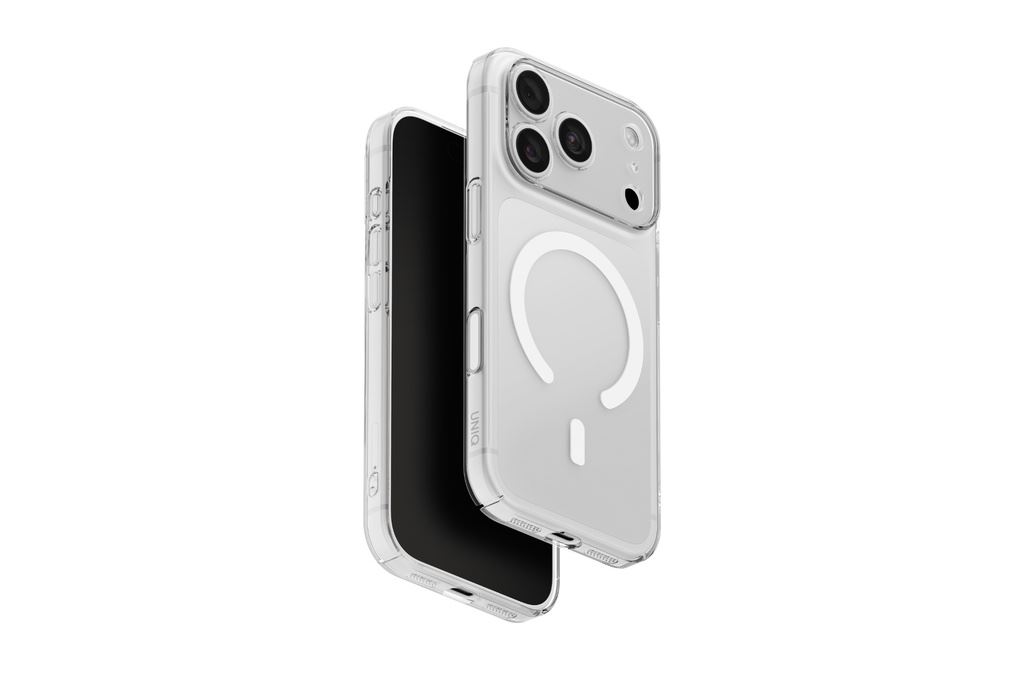 Ốp lưng Magnetic iPhone 18 Pro Max PC UNIQ Có Nút Camera Control AIRSUIT Màu Trắng