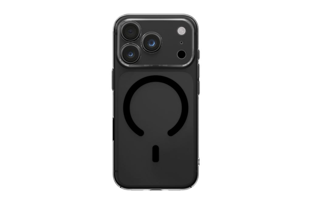 Ốp lưng Magnetic iPhone 18 Pro Max PC UNIQ Có Nút Camera Control AIRSUIT Màu Xám đậm