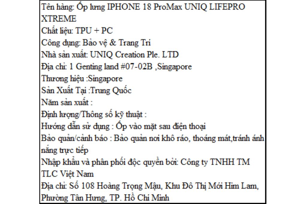 Ốp lưng Magnetic iPhone 18 Pro Max PC TPU UNIQ Có Nút Camera Control LIFEPRO XTREME Màu Đỏ đô