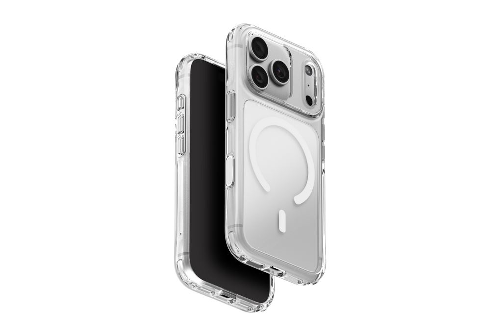 Ốp lưng Magnetic iPhone 18 Pro Max PC TPU UNIQ Có Nút Camera Control LIFEPRO XTREME Màu Trắng