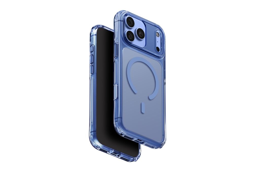 Ốp lưng Magnetic iPhone 18 Pro Max PC TPU UNIQ Có Nút Camera Control LIFEPRO XTREME Màu Xanh da trời