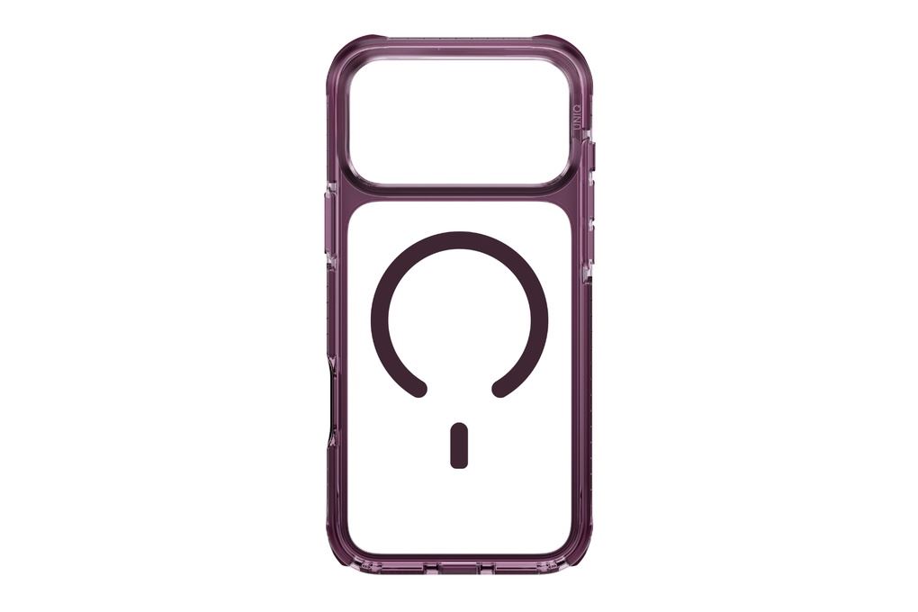 Ốp lưng Magnetic iPhone 18 Pro Max PC TPU TPE UNIQ Có Nút Camera Control Màu Đỏ đô