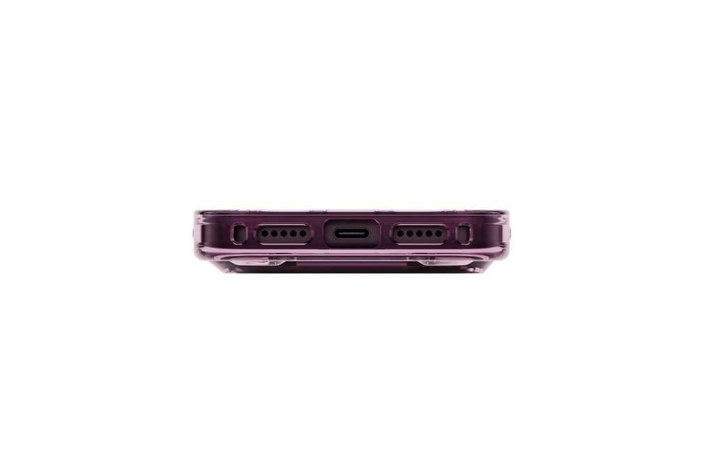 Ốp lưng Magnetic iPhone 18 Pro Max PC SILICONE UNIQ FlexGrip Có Nút Camera Control HELDRO AIR Màu Đỏ đô