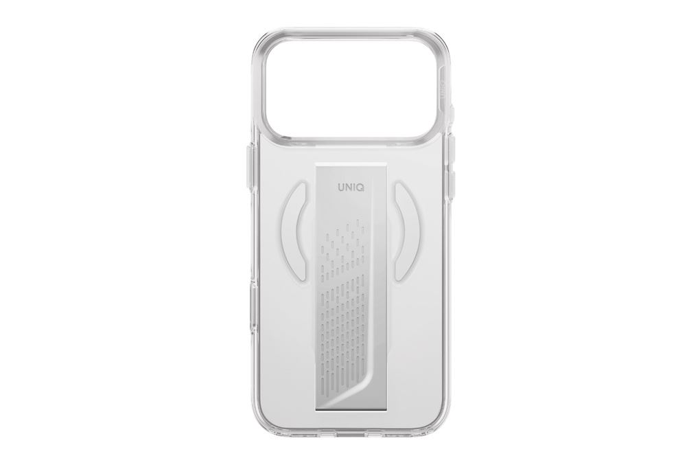 Ốp lưng Magnetic iPhone 18 Pro Max PC SILICONE UNIQ FlexGrip Có Nút Camera Control HELDRO AIR Màu Trắng
