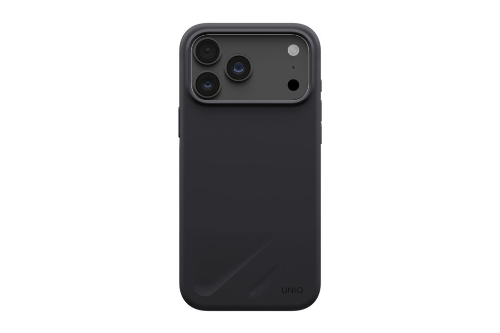 Ốp lưng Magnetic iPhone 18 Pro Max Silicone UNIQ Có Nút Camera Control LINO Liquid Màu Hồng nhạt