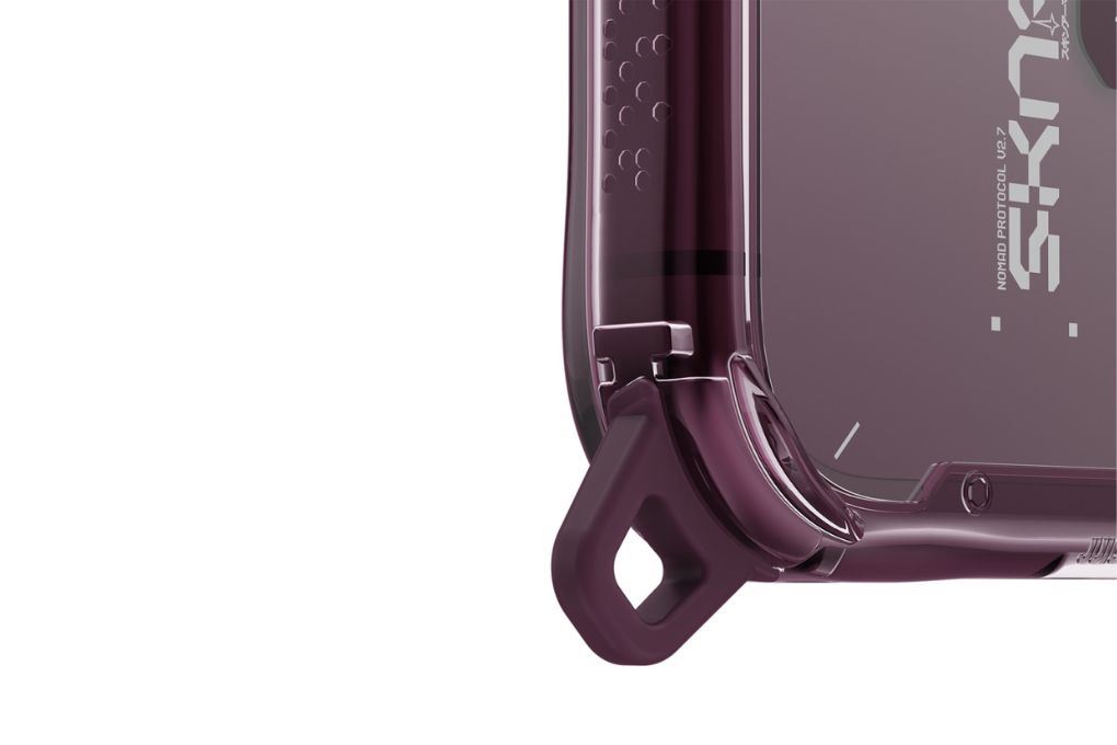 Ốp lưng Magnetic iPhone 18 Pro Max PC TPU SKINARMA Có Nút Camera Control MAGMA Màu Đỏ đô