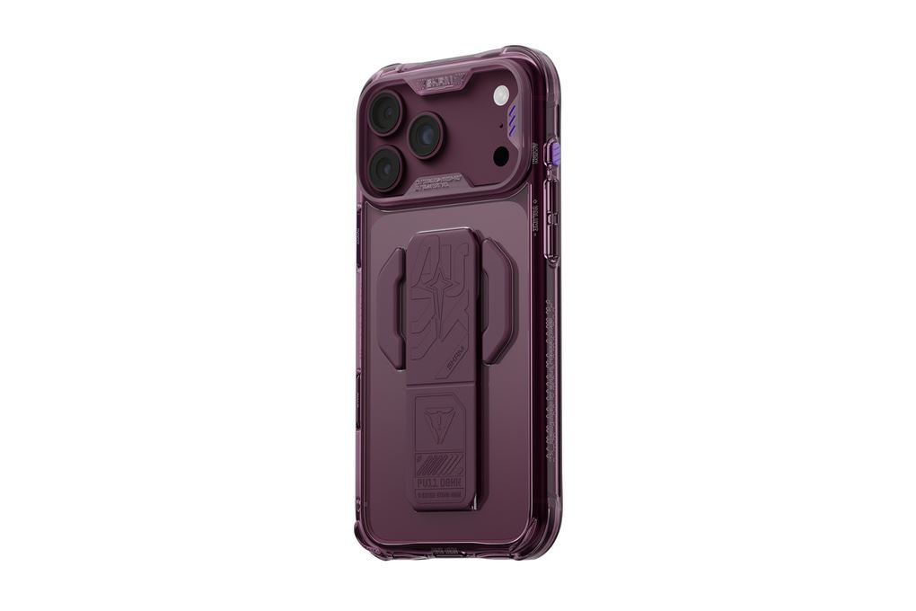 Ốp lưng Magnetic iPhone 18 Pro Max PC TPU SKINARMA Grip Stand Có Nút Camera Control HELIO CE - 4
