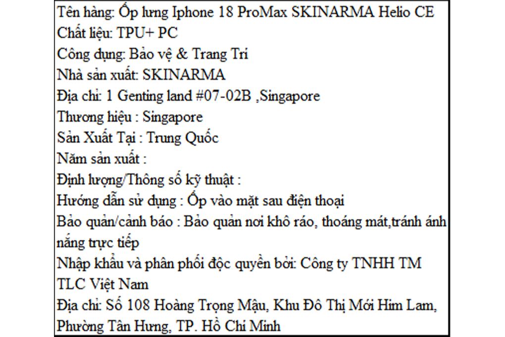 Ốp lưng Magnetic iPhone 18 Pro Max PC TPU SKINARMA Grip Stand Có Nút Camera Control HELIO CE - 5