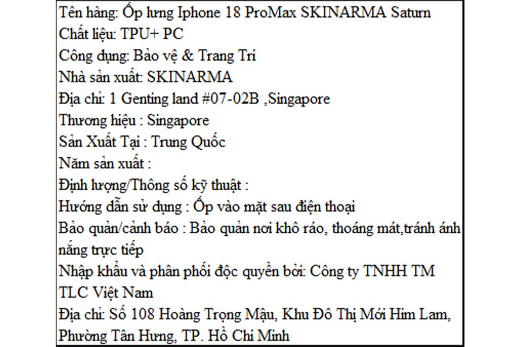 Ốp lưng Magnetic iPhone 18 Pro Max PC TPU SKINARMA Xoay 360 Có Nút Camera Control SATURN - 4