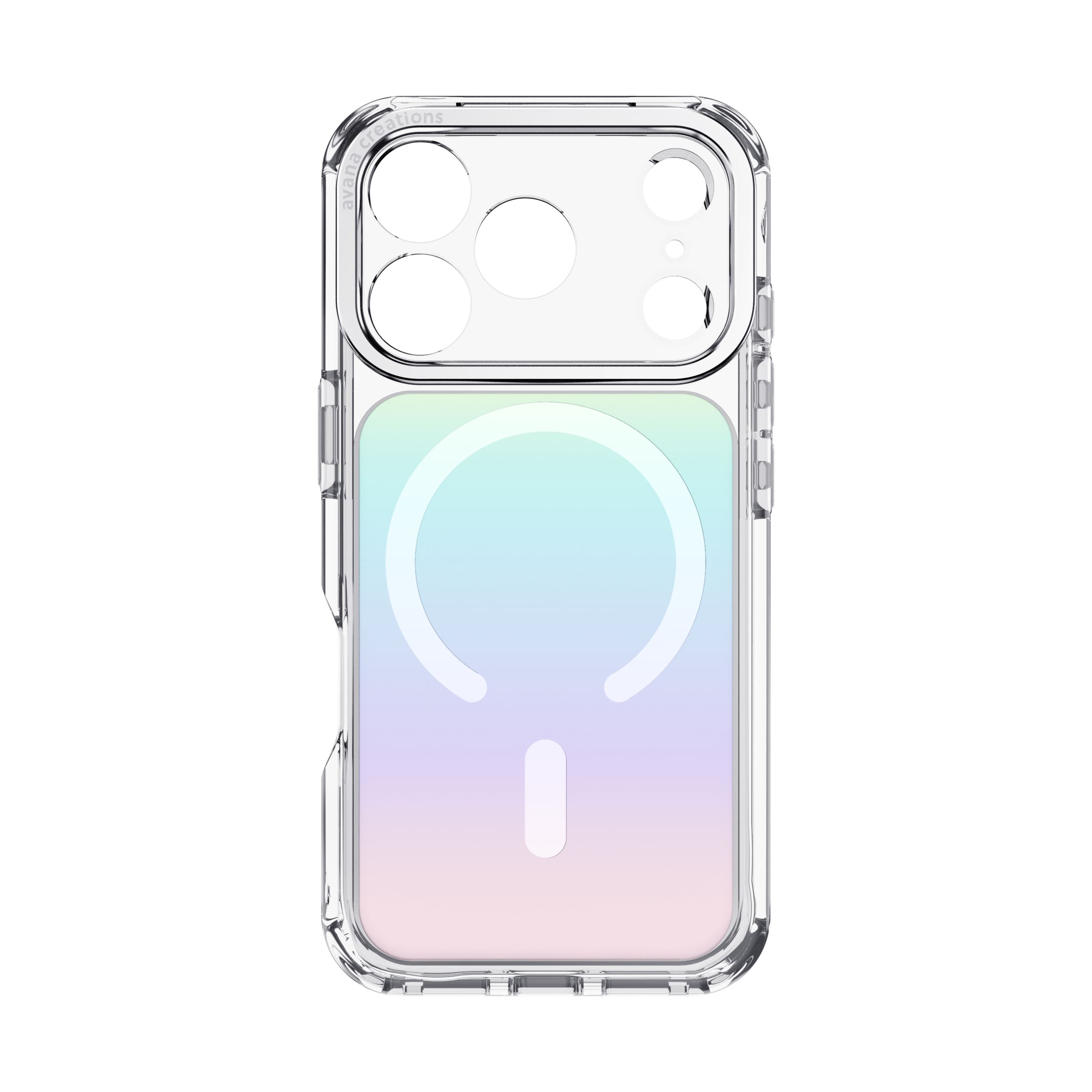 Ốp Lưng Magnetic iPhone 18 Pro Max PC TPU AVANA Cosmic Frost W Tím Màu Tím nhạt