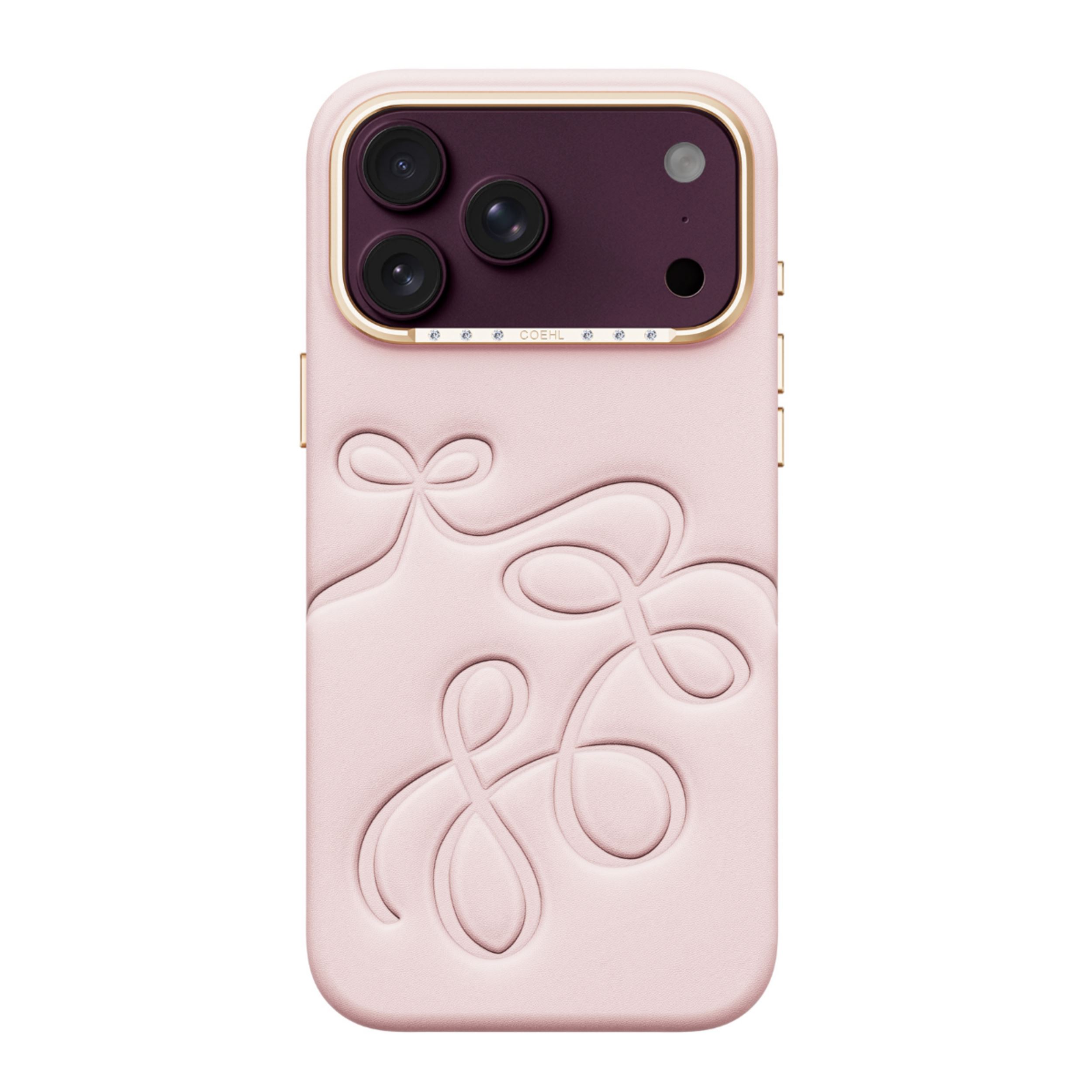 Ốp lưng Magnetic iPhone 18 Pro PC PU UNIQ Có Nút Camera Control CLOUDE Soft Clay Màu Hồng phấn