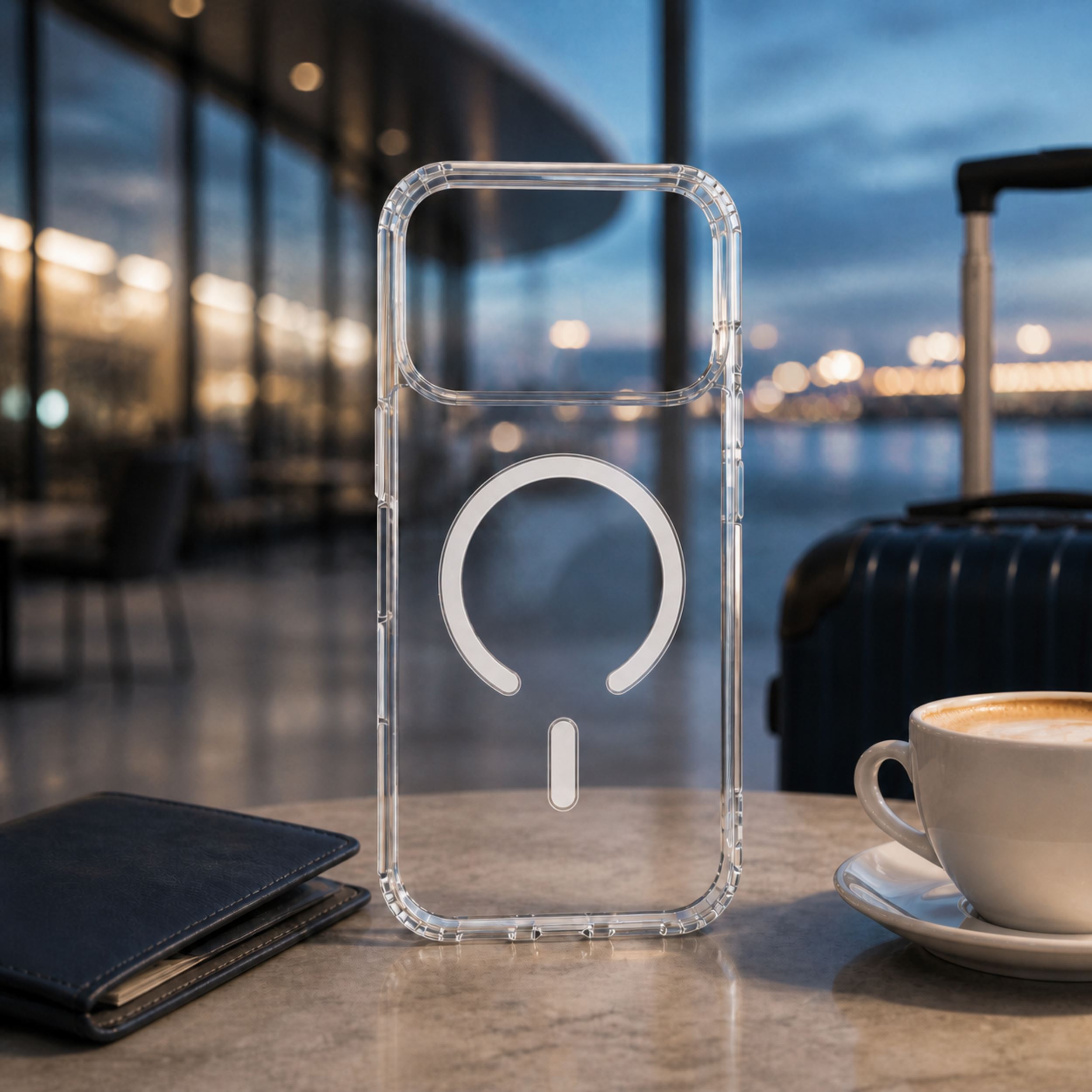 Ốp Lưng Magnetic iPhone 18 Pro PC TPU Hydrus Crystal Glow OCMC027
