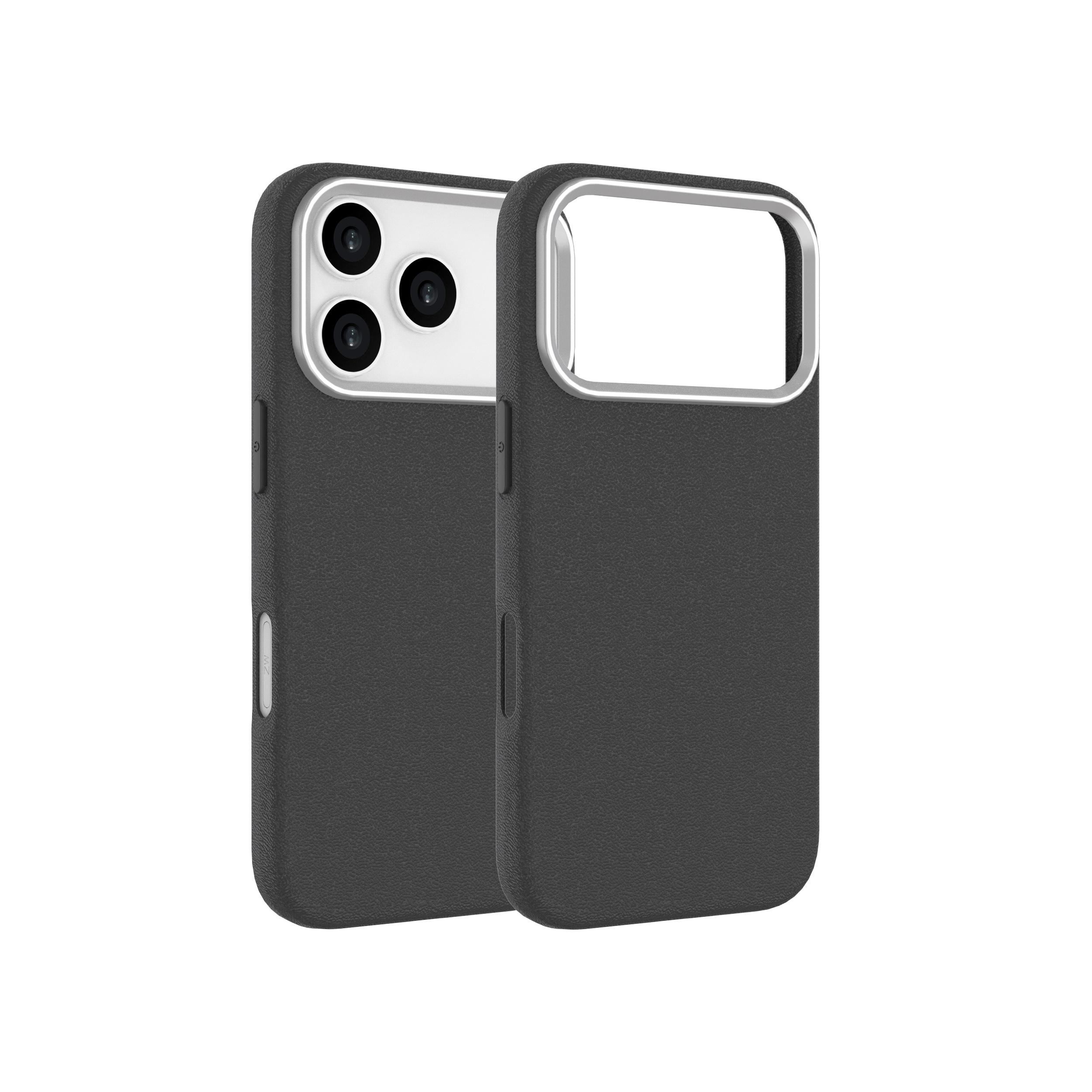 Ốp Lưng iPhone 18 Pro Max Metal Skiny TPU Hydrus OCMC030 Màu Đen