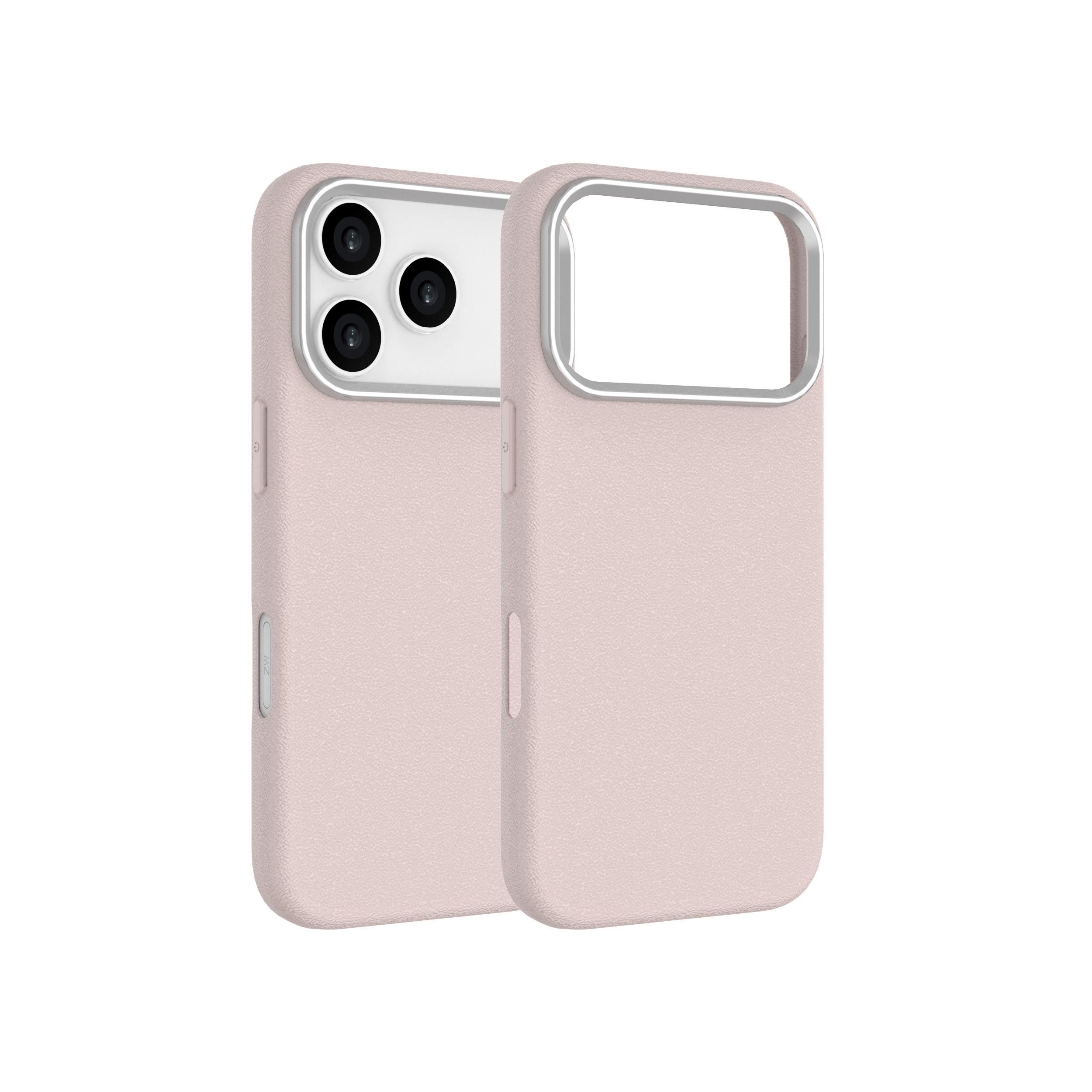 Ốp Lưng iPhone 18 Pro Max Metal Skiny TPU Hydrus OCMC030 Màu Hồng